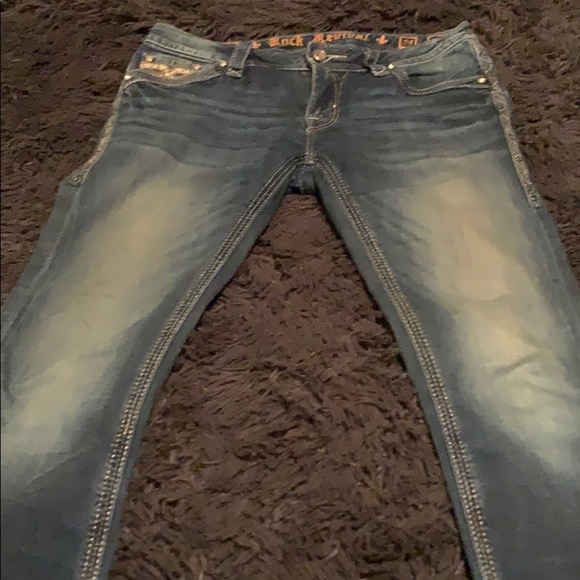 ⚜️ROCK RIVIVAL⚜️ jeans - Picture 7 of 8
